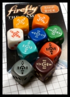 Dice : Dice - Game Dice - Firefly The Game - Gale Force Nine 2013 - Ebay Jun 2015